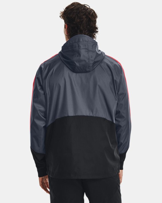 Men's UA Legacy Windbreaker Jacket, Gray, pdpMainDesktop image number 1